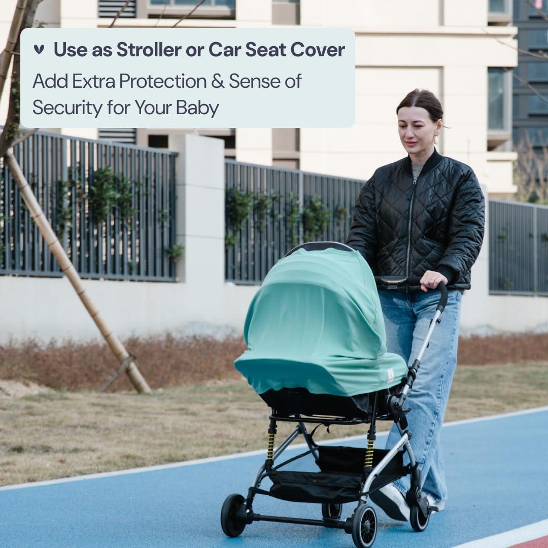 Funda de Lactancia BabbleRoo Verde Musgo 95% Viscosa 230g