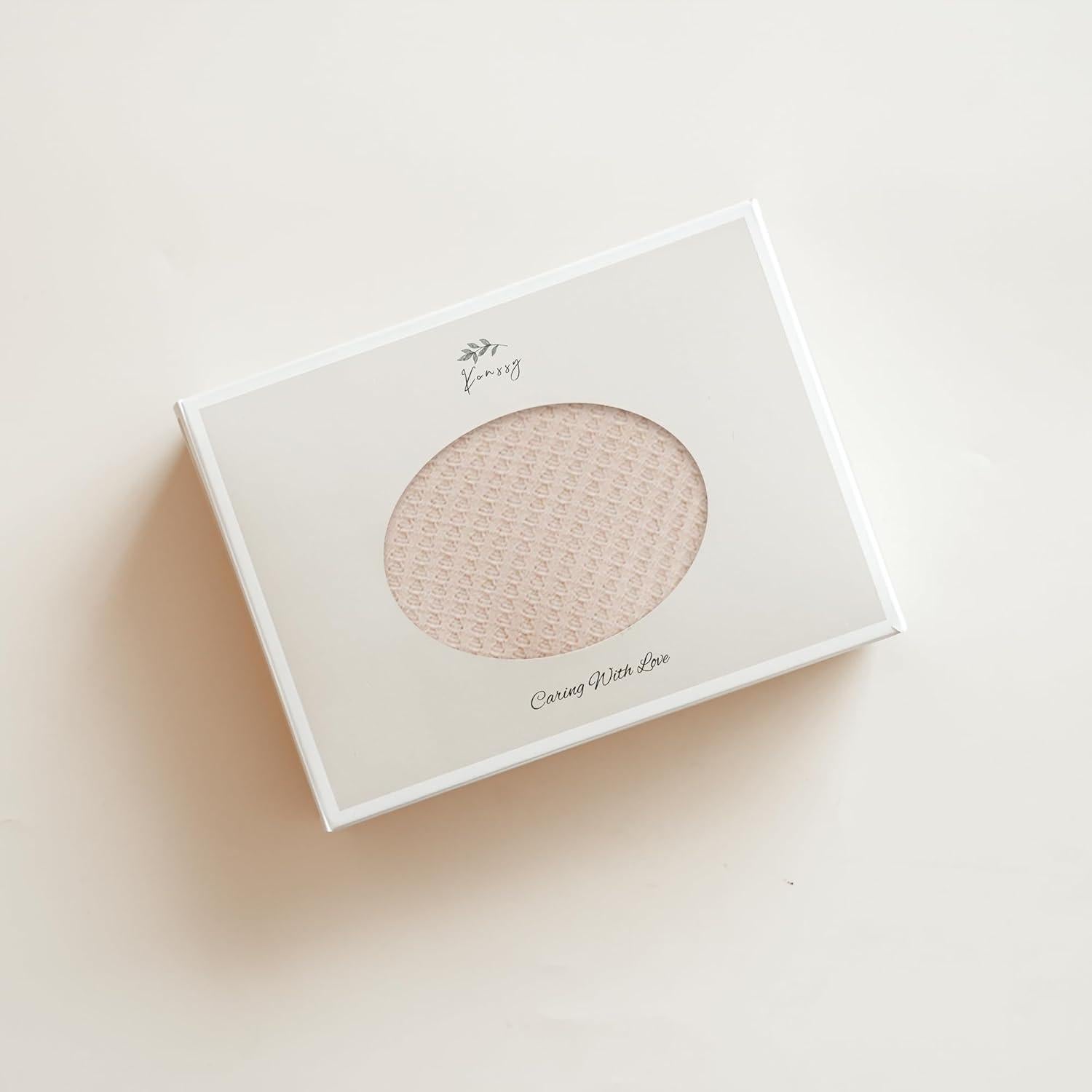 Cubierta de Lactancia Konssy Beige, Chal Multiuso Suave y Transpirable