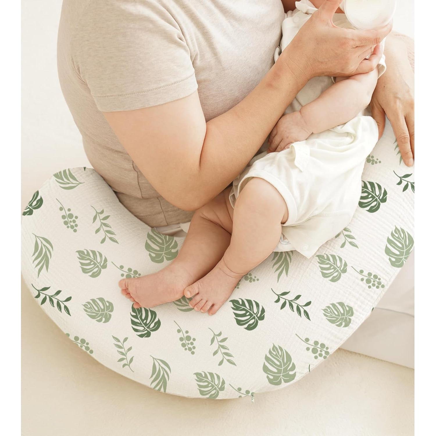 Fundas de Almohada de Lactancia Coreeky 100% Algodón - 2 Piezas