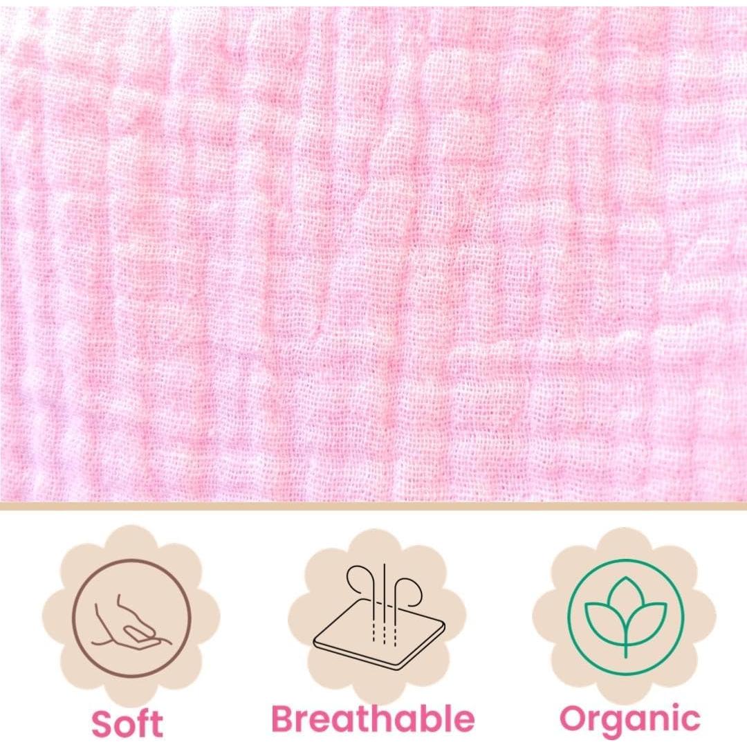 Cubierta de Lactancia Lookee Looky - 100% Algodón Muselina - Ventana Peekaboo