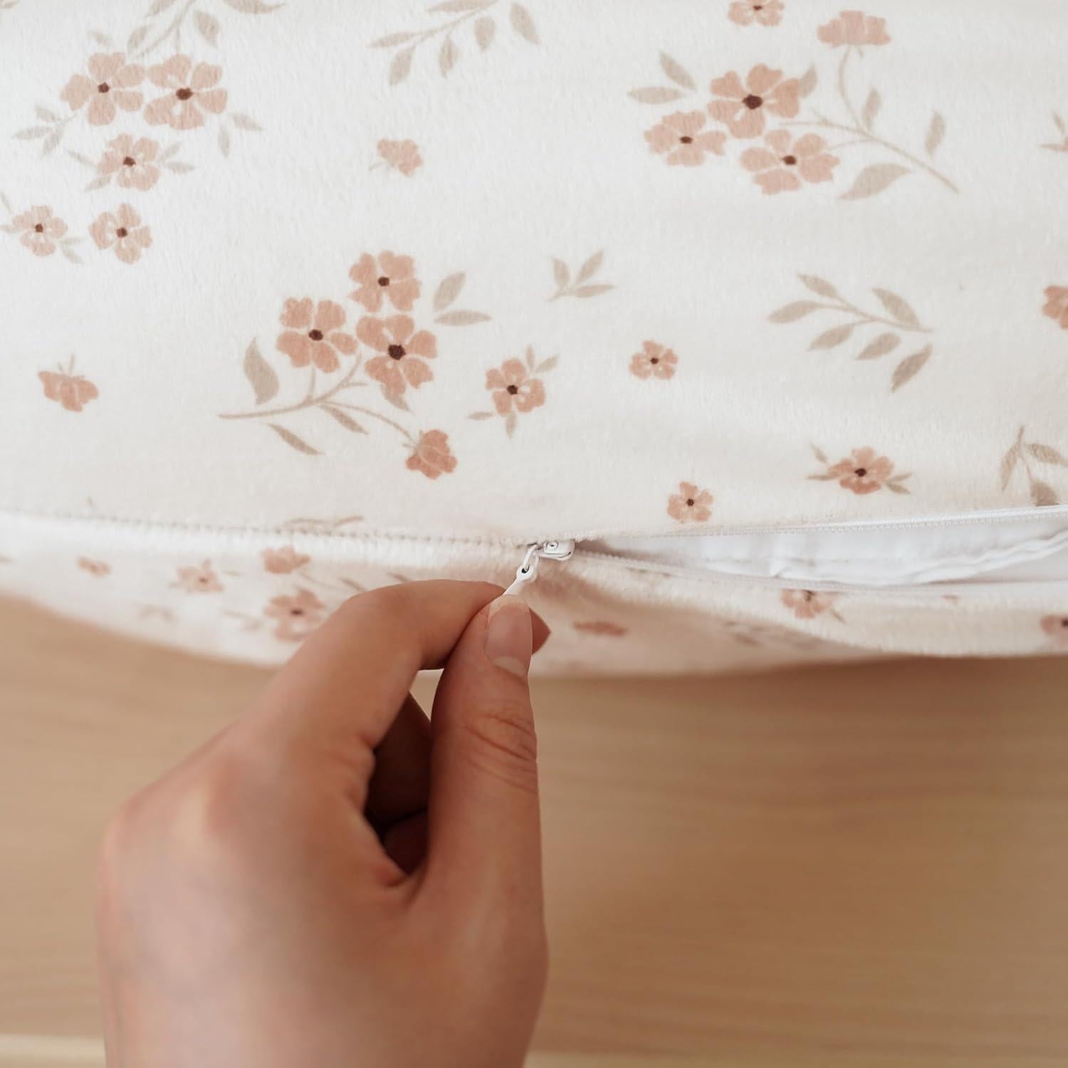 Konssy 2 Fundas de Almohada de Lactancia Suaves y Modernas