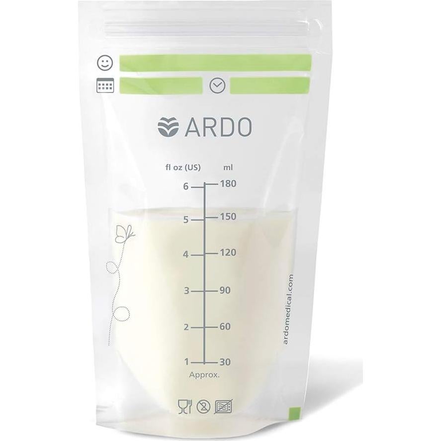 Bolsas de Almacenamiento de Leche Materna Ardo Easy Store 50 Unidades 180ml