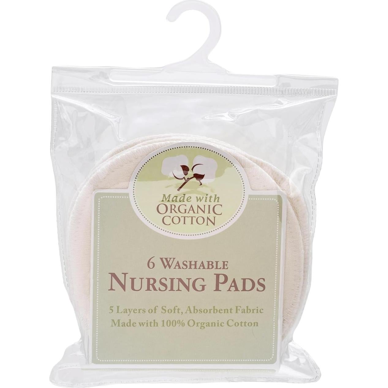 Almohadillas de Lactancia TL Care Algodón Orgánico 6 Unidades