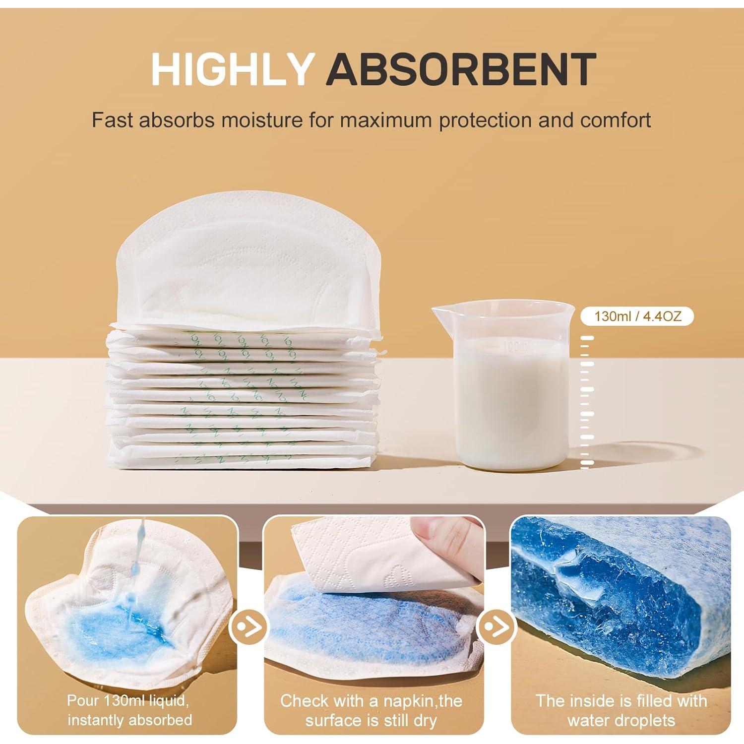 Almohadillas de Lactancia Desechables NCVI - 60 Unidades Ultra Absorbentes