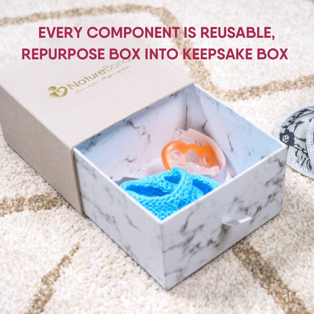 Almohadillas de Lactancia Reutilizables NatureBond - Set de 10