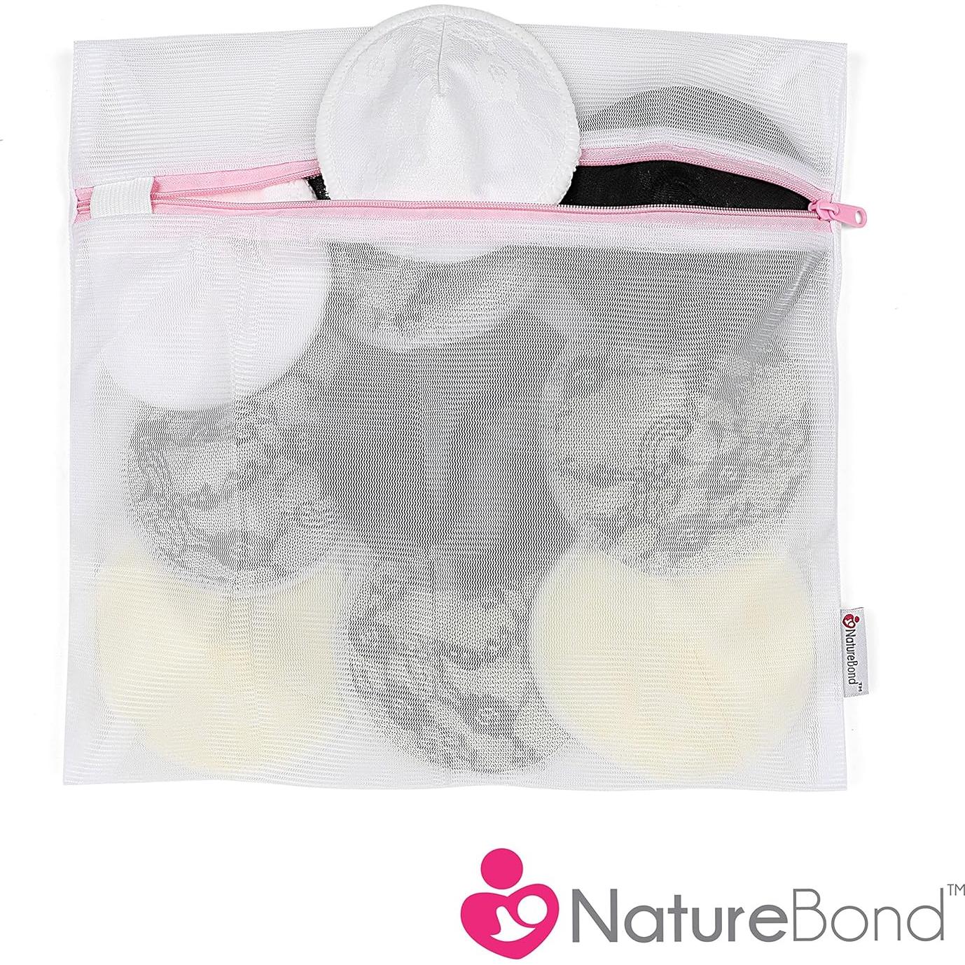 Almohadillas de Lactancia Reutilizables NatureBond - Set de 10