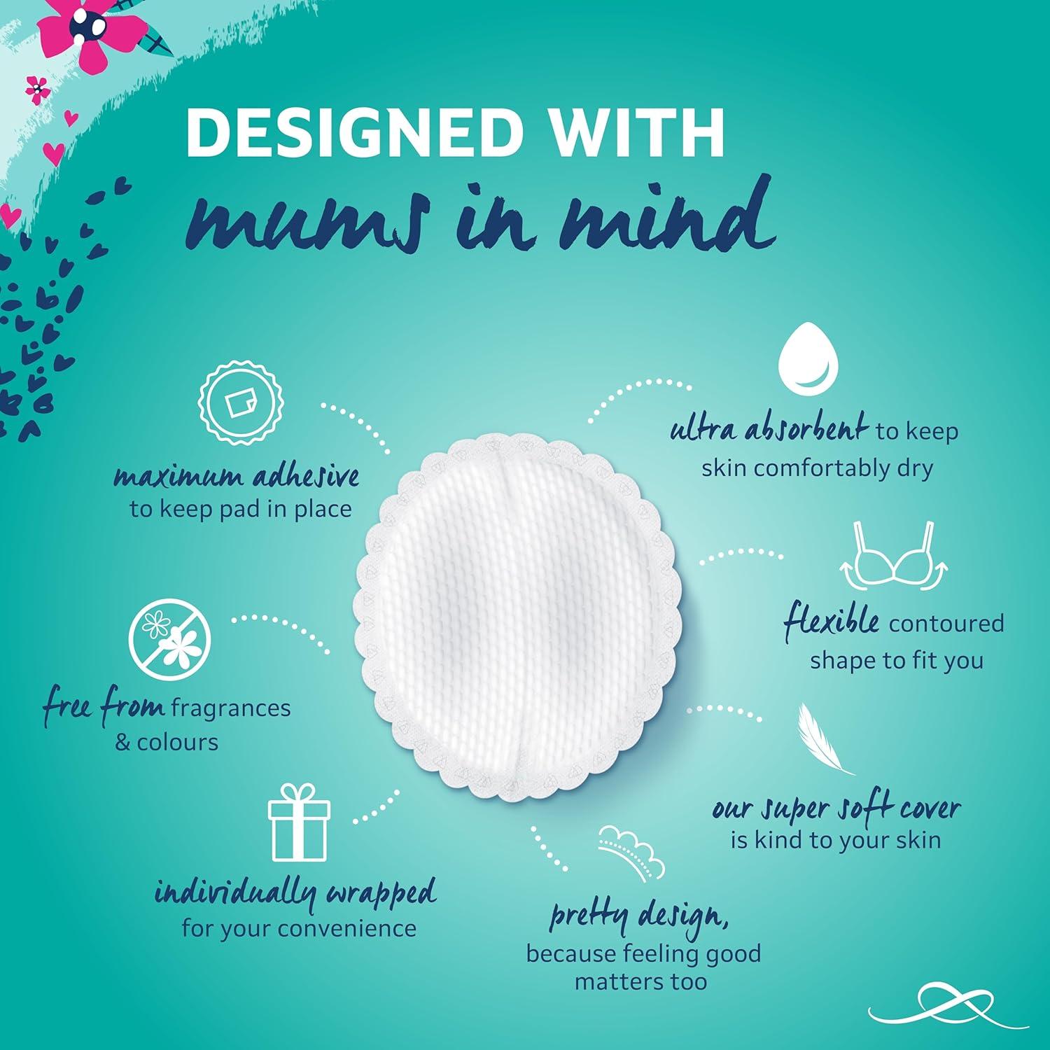 Almohadillas de Lactancia Lil-Lets - 120 Unidades Ultra-Finas