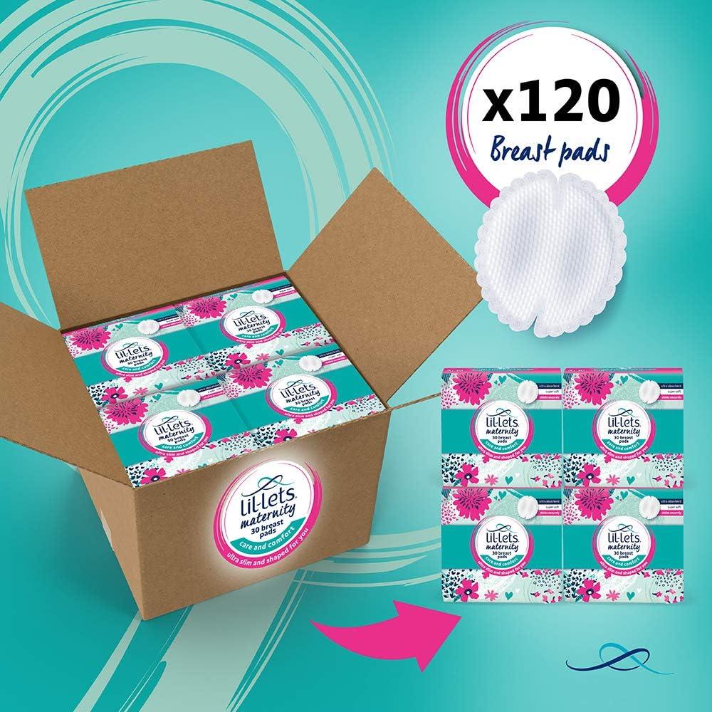 Almohadillas de Lactancia Lil-Lets - 120 Unidades Ultra-Finas