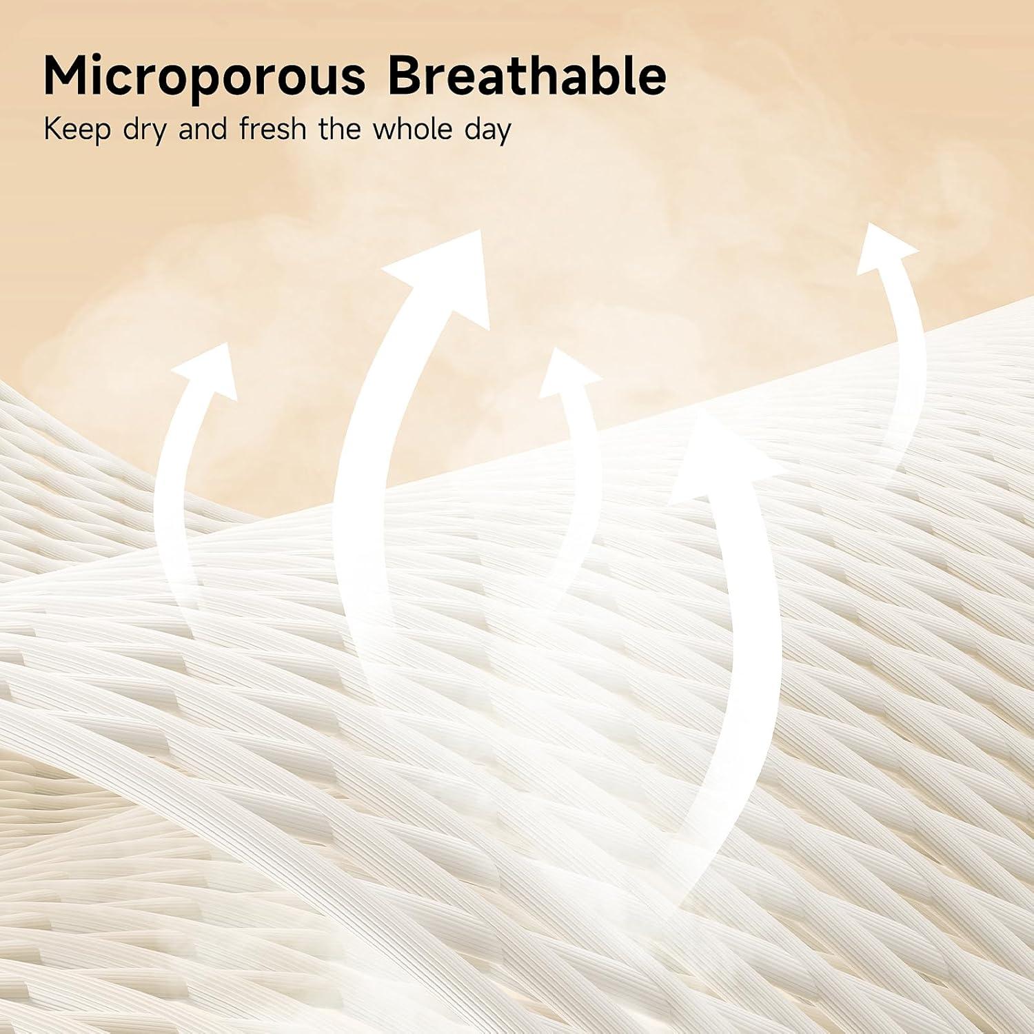 Almohadillas de Lactancia Desechables Snow Bear 100 Unidades Ultra Finas