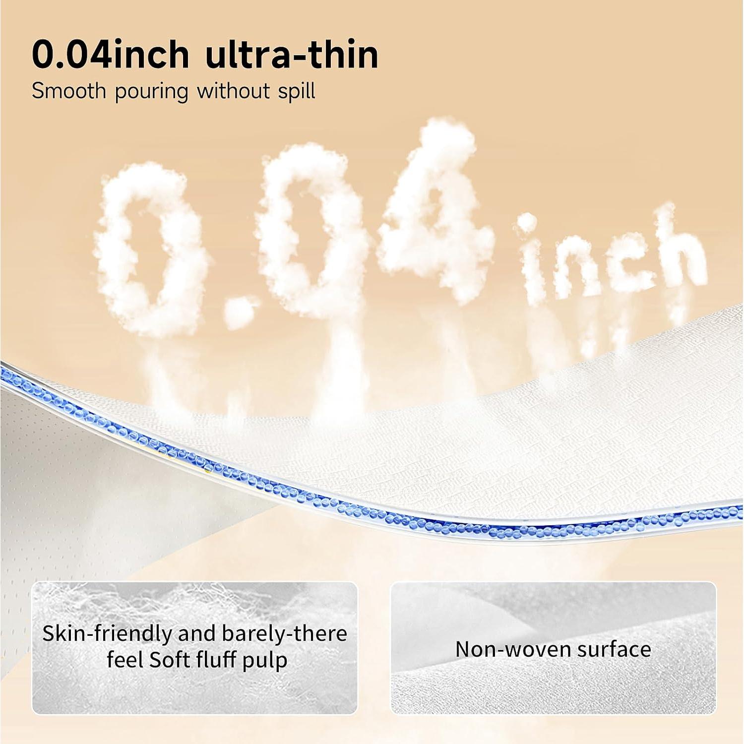 Almohadillas de Lactancia Desechables Snow Bear 100 Unidades Ultra Finas