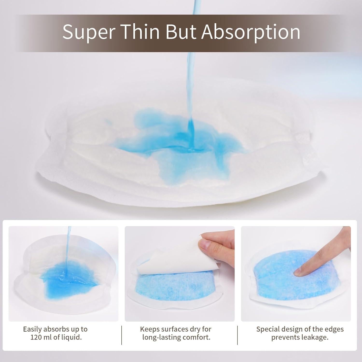 DAFI Almohadillas Desechables para Lactancia 100 Unidades