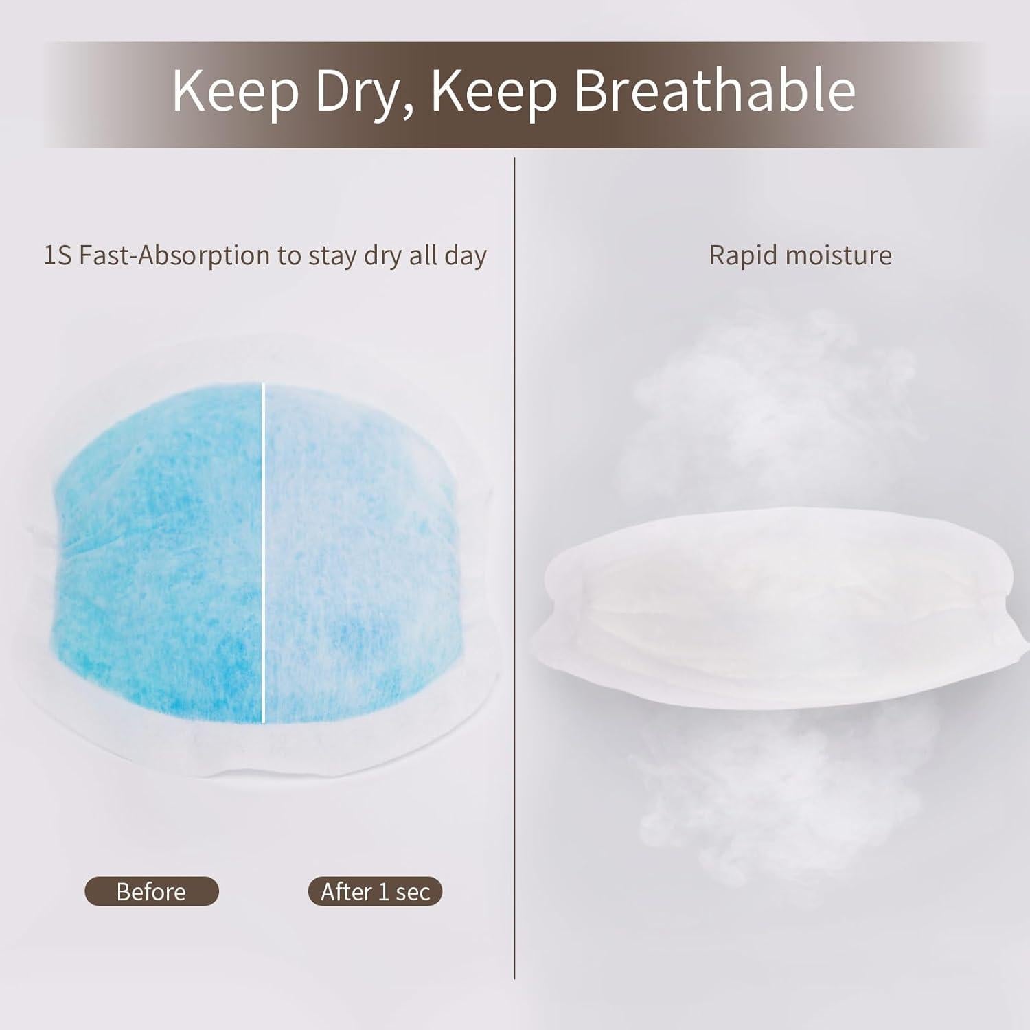 DAFI Almohadillas Desechables para Lactancia 100 Unidades