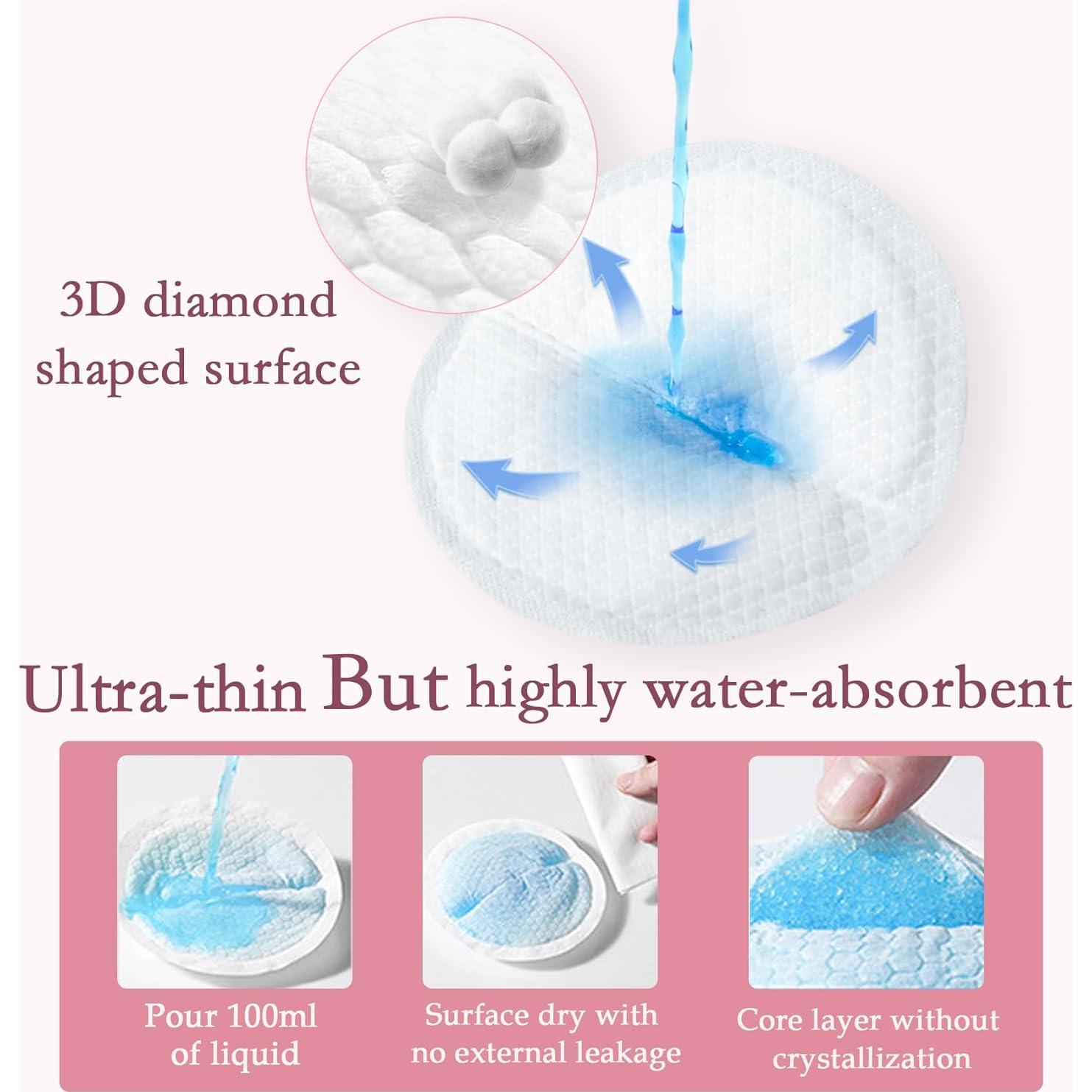 Kit de Lactancia Materna Nursi Luna 10PCS con Almohadillas y Bridas