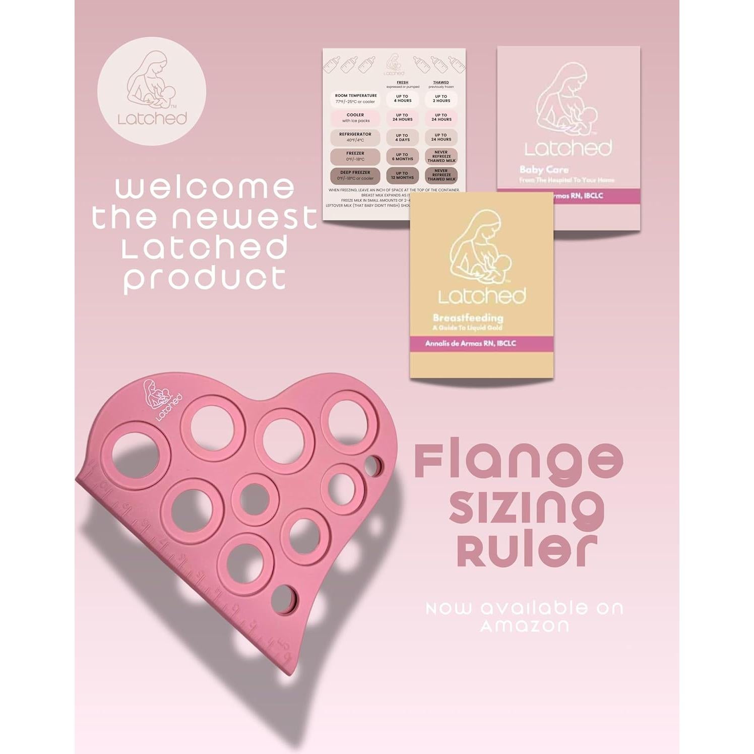 Regla de Tamaño de Flange Latched para Extractor de Leche