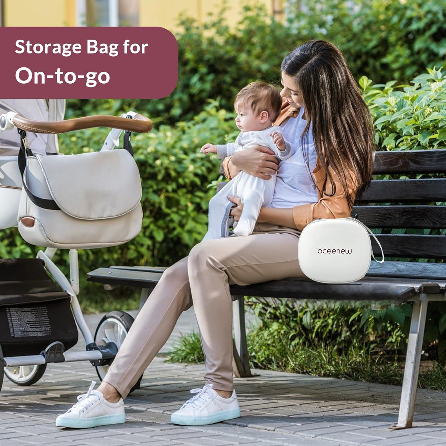 Extractor de Leche Eléctrico Oceenew 22003 Manos Libres 3 Modos