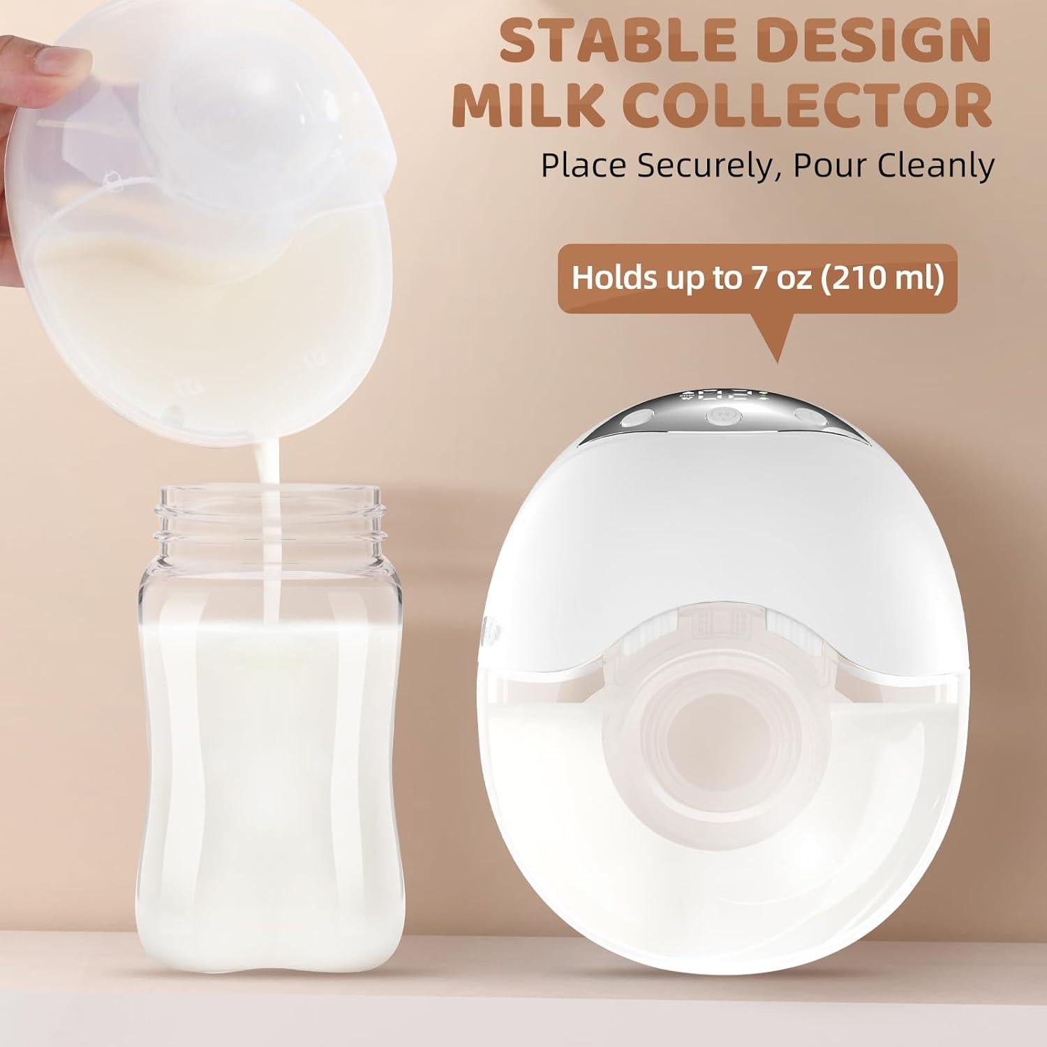 Extractor de Leche Eléctrico Hervimo MY-378, 4 Modos, 12 Niveles