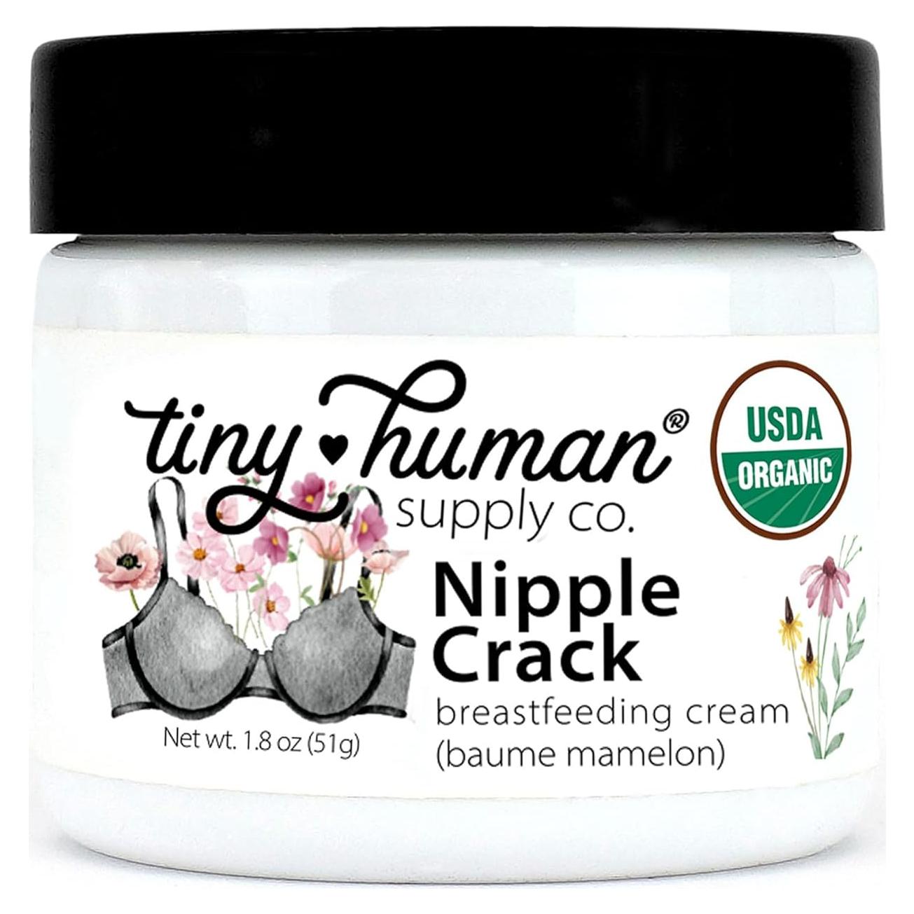 Crema de Pezón Orgánica Nipple Crack 51g - Alivio Rápido