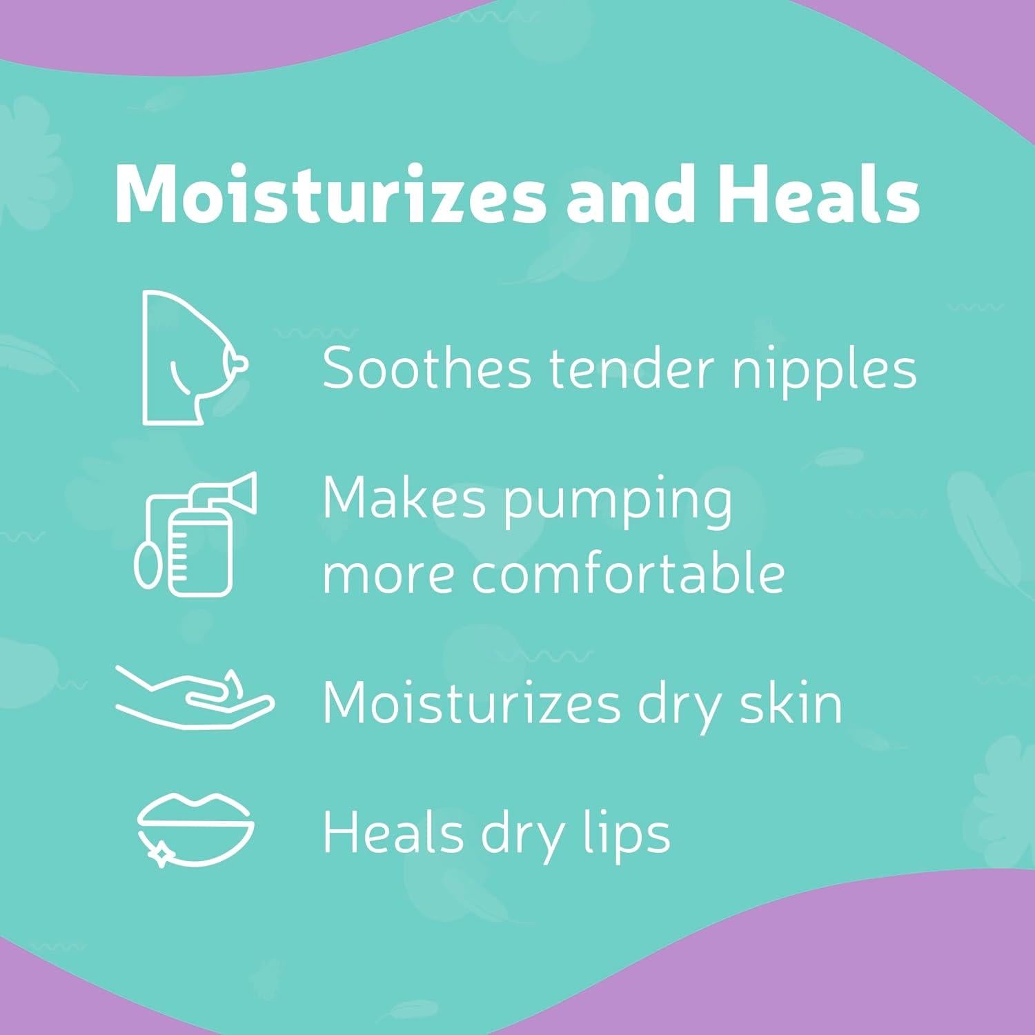 Crema de Pezón Orgánica Mama & Wish 56.7g - Alivio Lactancia