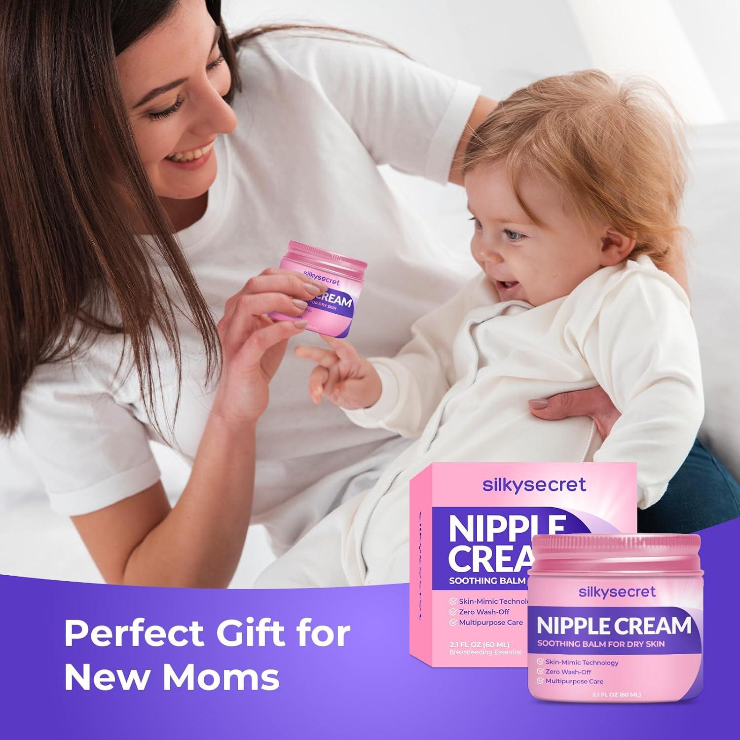 Crema para Pezones SilkySecret 60ml Orgánica y Sin Lanolina