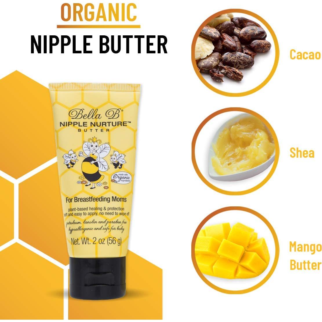 Crema de Pezón Orgánica Bella B Nurturing 56.7g Sin Lanolina