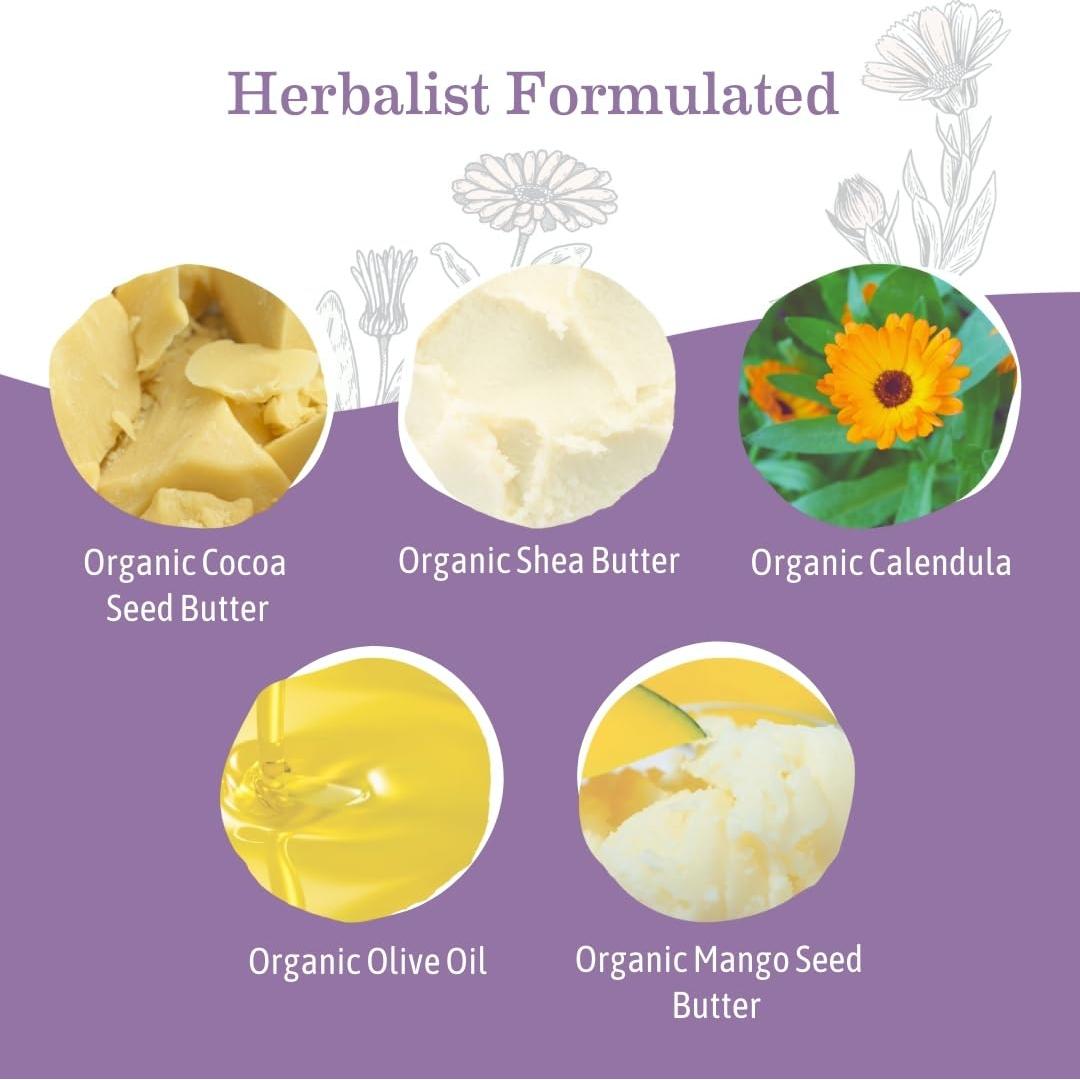 Mantequilla Vegana para Pezones Earth Mama 56.7g - Sin Lanolina