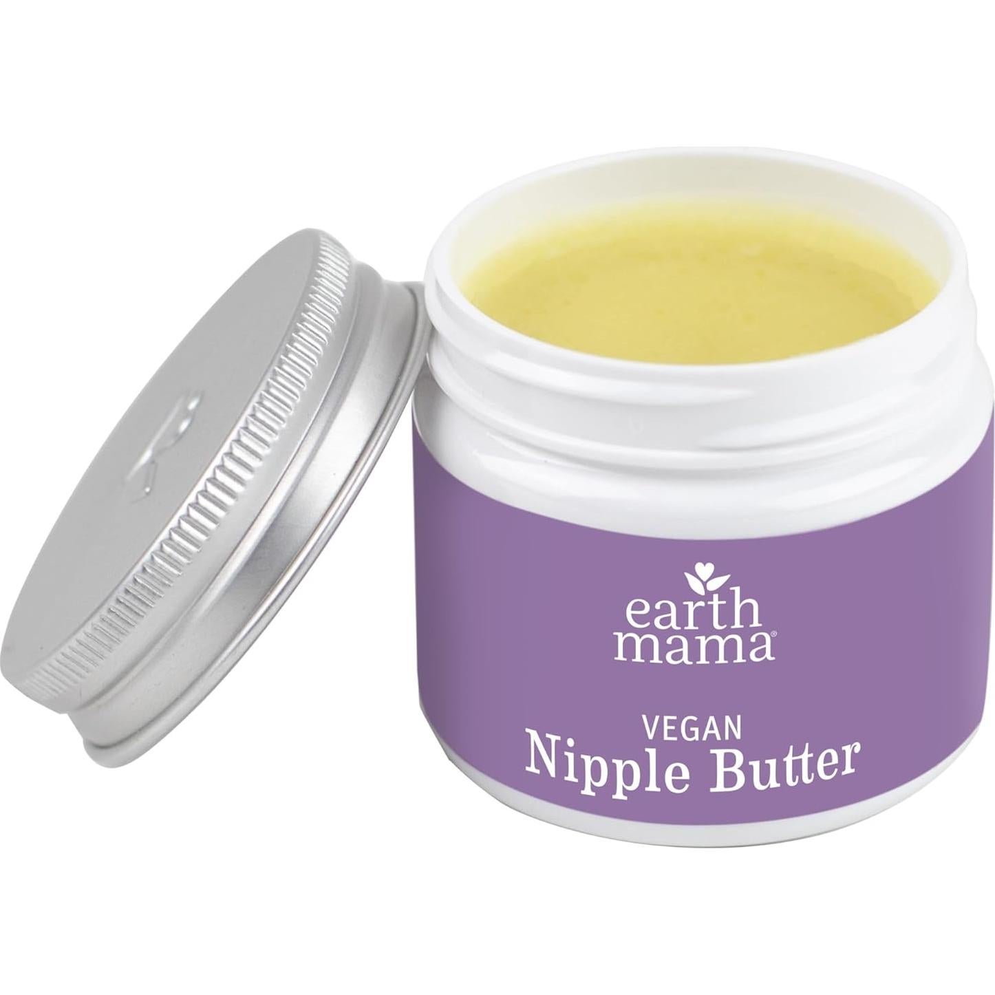 Mantequilla Vegana para Pezones Earth Mama 56.7g - Sin Lanolina