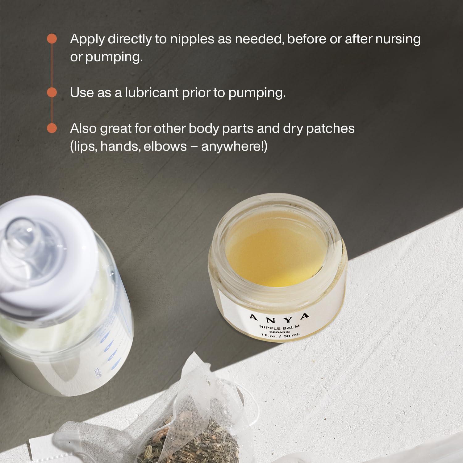 Bálsamo para Pezones Orgánico ANYA 90g - Alivio Lactancia