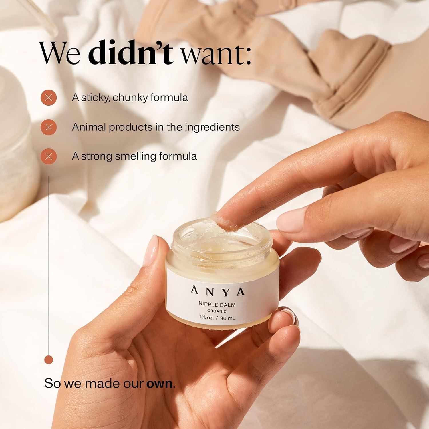 Bálsamo para Pezones Orgánico ANYA 90g - Alivio Lactancia