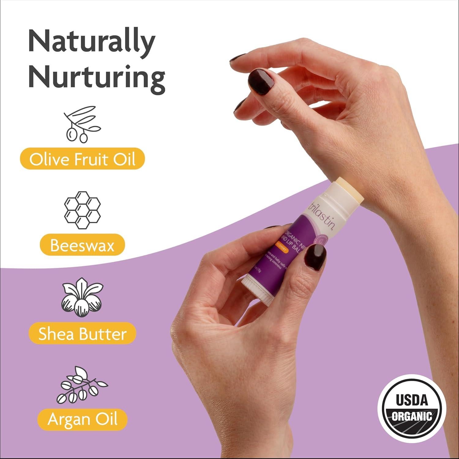 Bálsamo TriLASTIN para Pezones y Labios 32g - Orgánico y Nutritivo