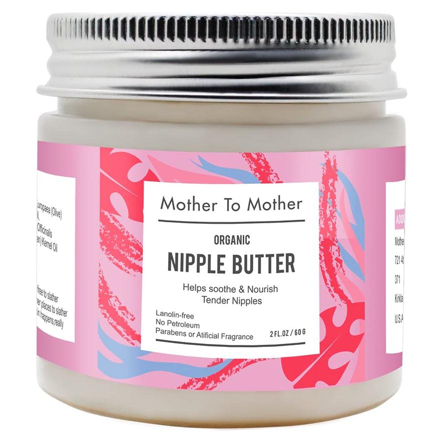 Crema para Pezones Orgánica Mother To Mother 59 ml Hipoalergénica