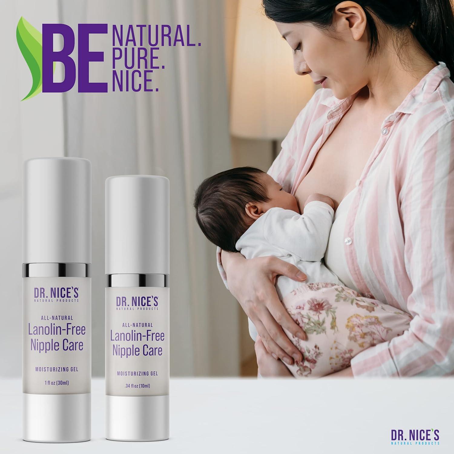 Gel Hidratante para Pezones Dr. Nice - 29.57 ml - Sin Lanolina