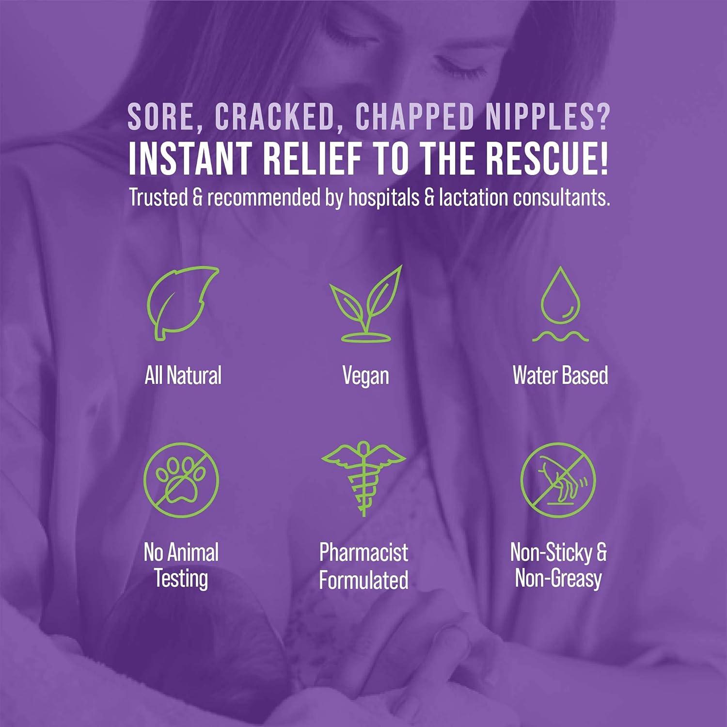 Gel Hidratante para Pezones Dr. Nice - 29.57 ml - Sin Lanolina