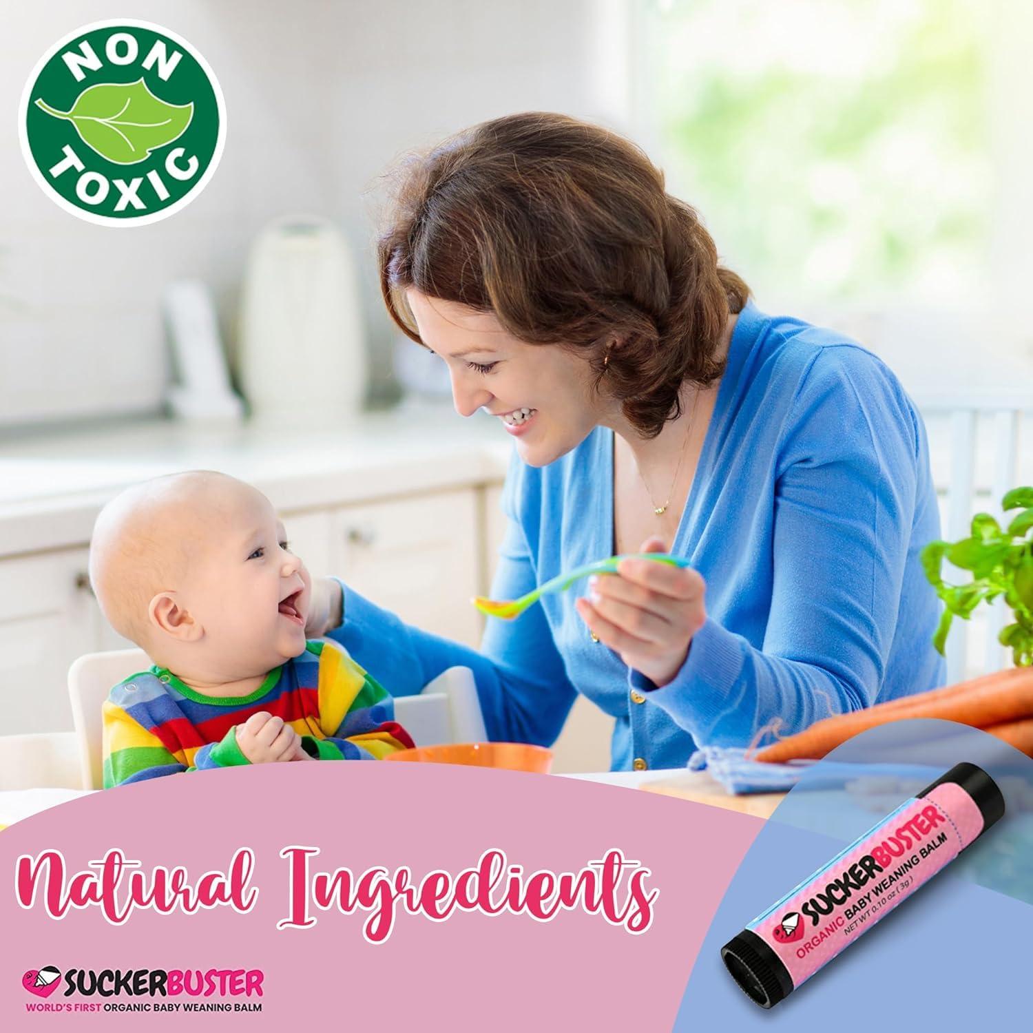 Bálsamo para Destetar Bebés Suckerbuster - 283.5g Orgánico