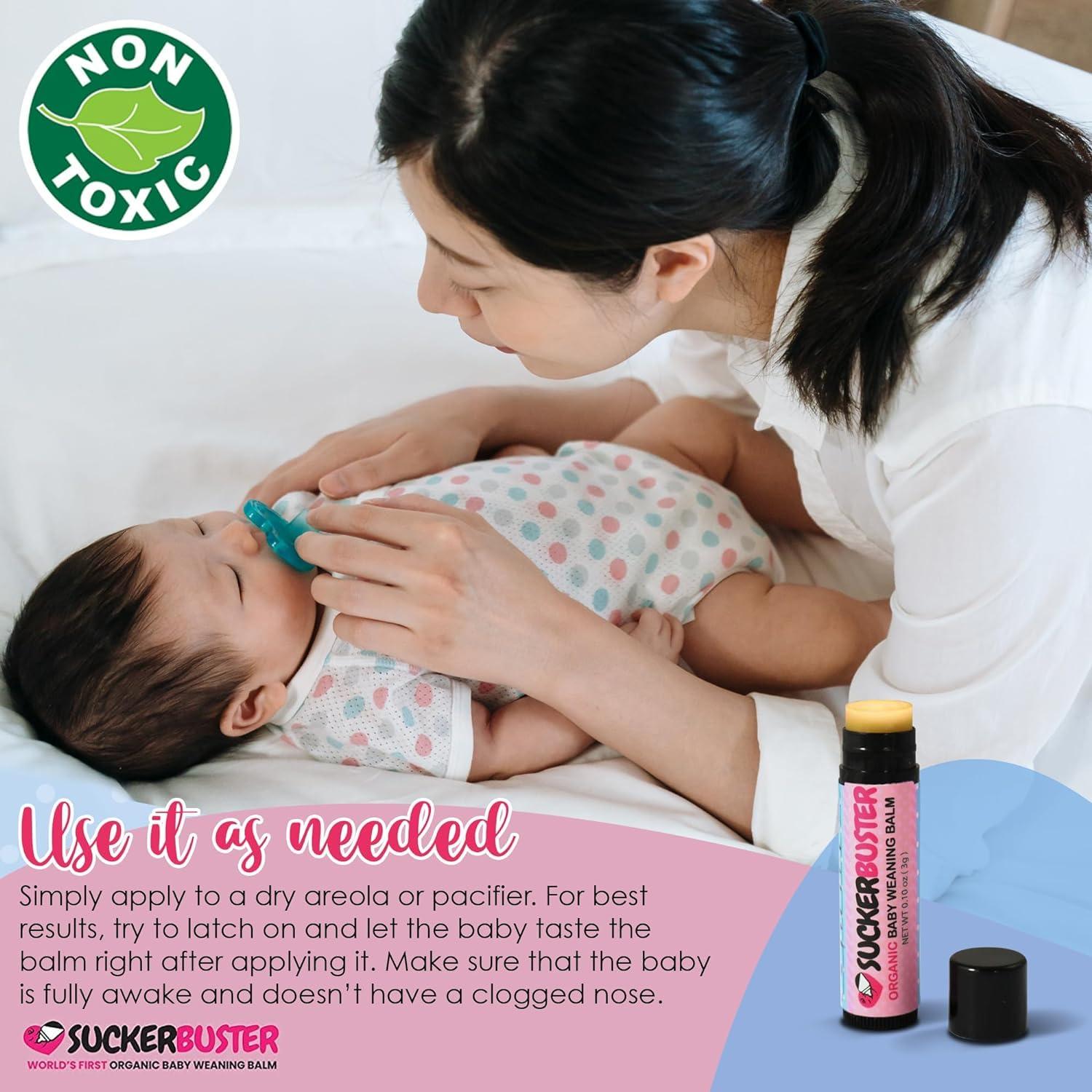 Bálsamo para Destetar Bebés Suckerbuster - 283.5g Orgánico