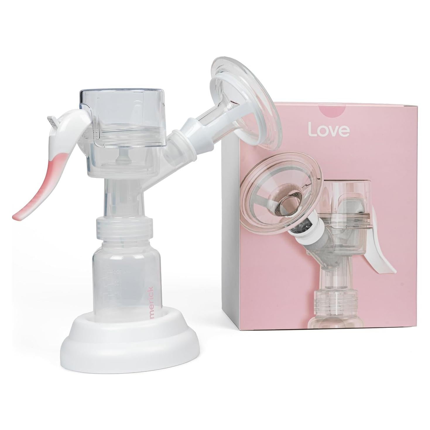 Bomba de Pecho Manual Limerick Love, Portátil y Silenciosa