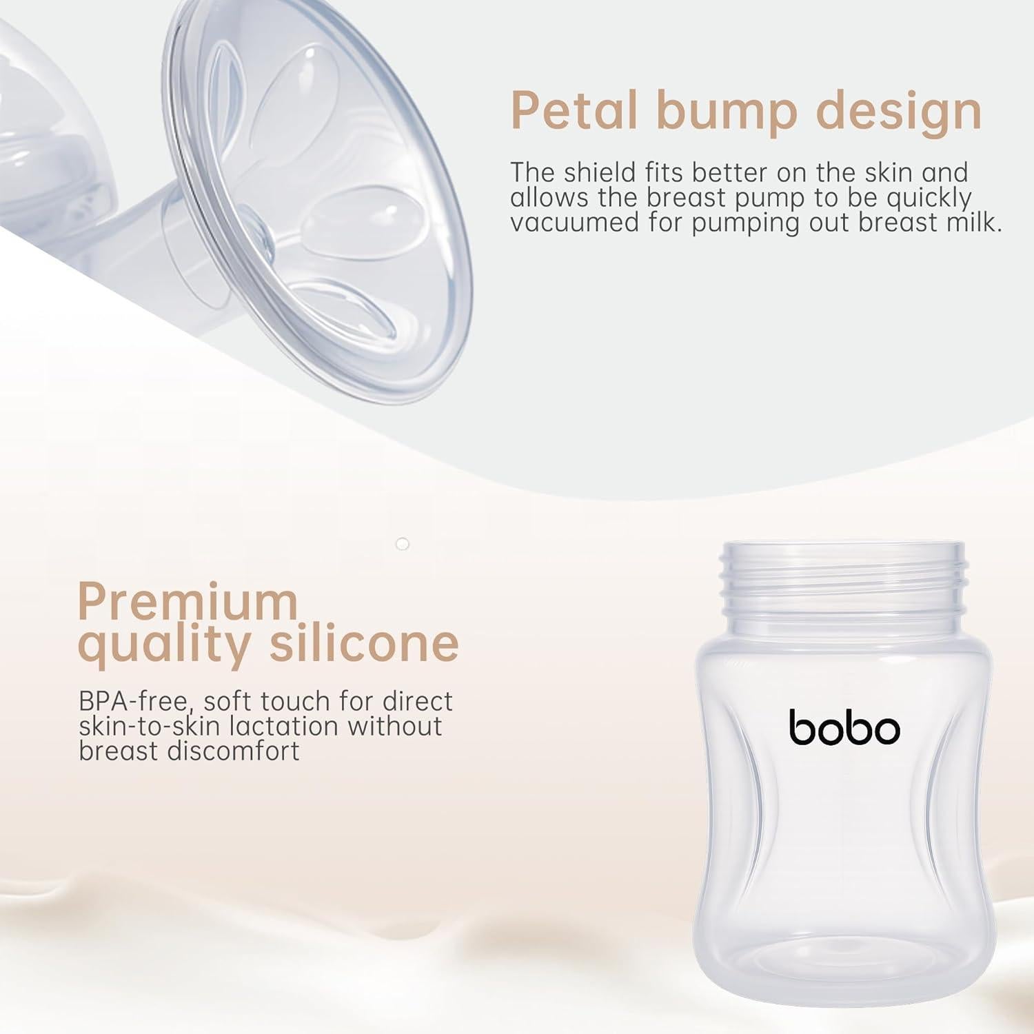 Bomba de Pecho Manual YOHKOH 180ml Libre de BPA Silenciosa