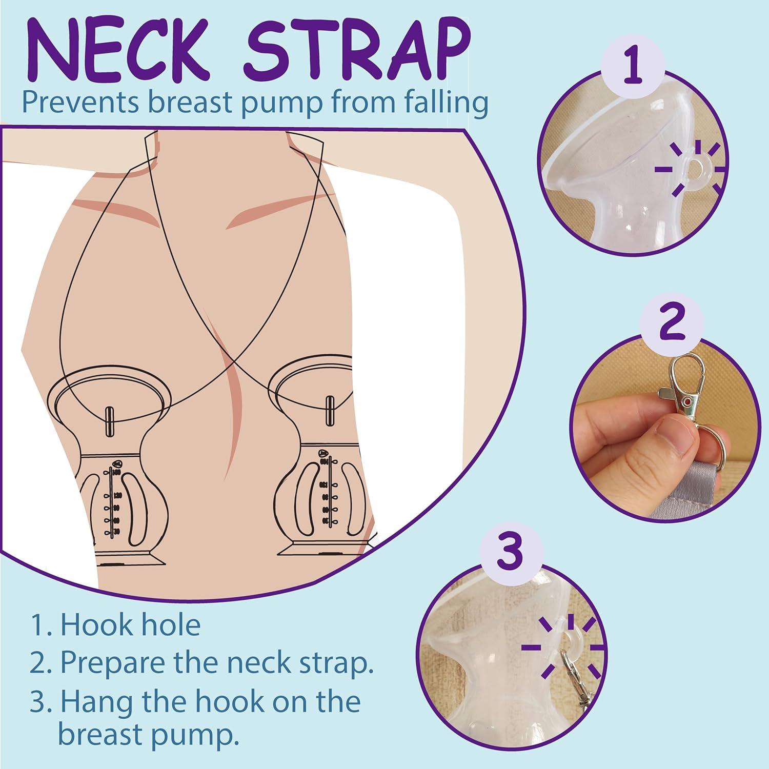 Bomba Manual de Pecho Amplim 148 ml Silicona Alimenticia Azul