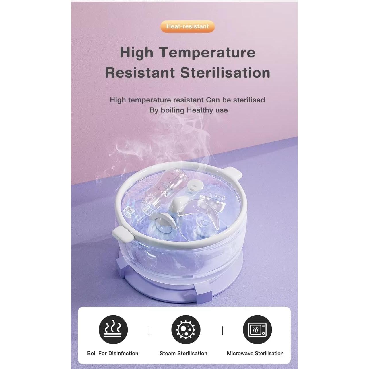 Extractor de Leche Manual Hyper 150ml con Protector de Pezón