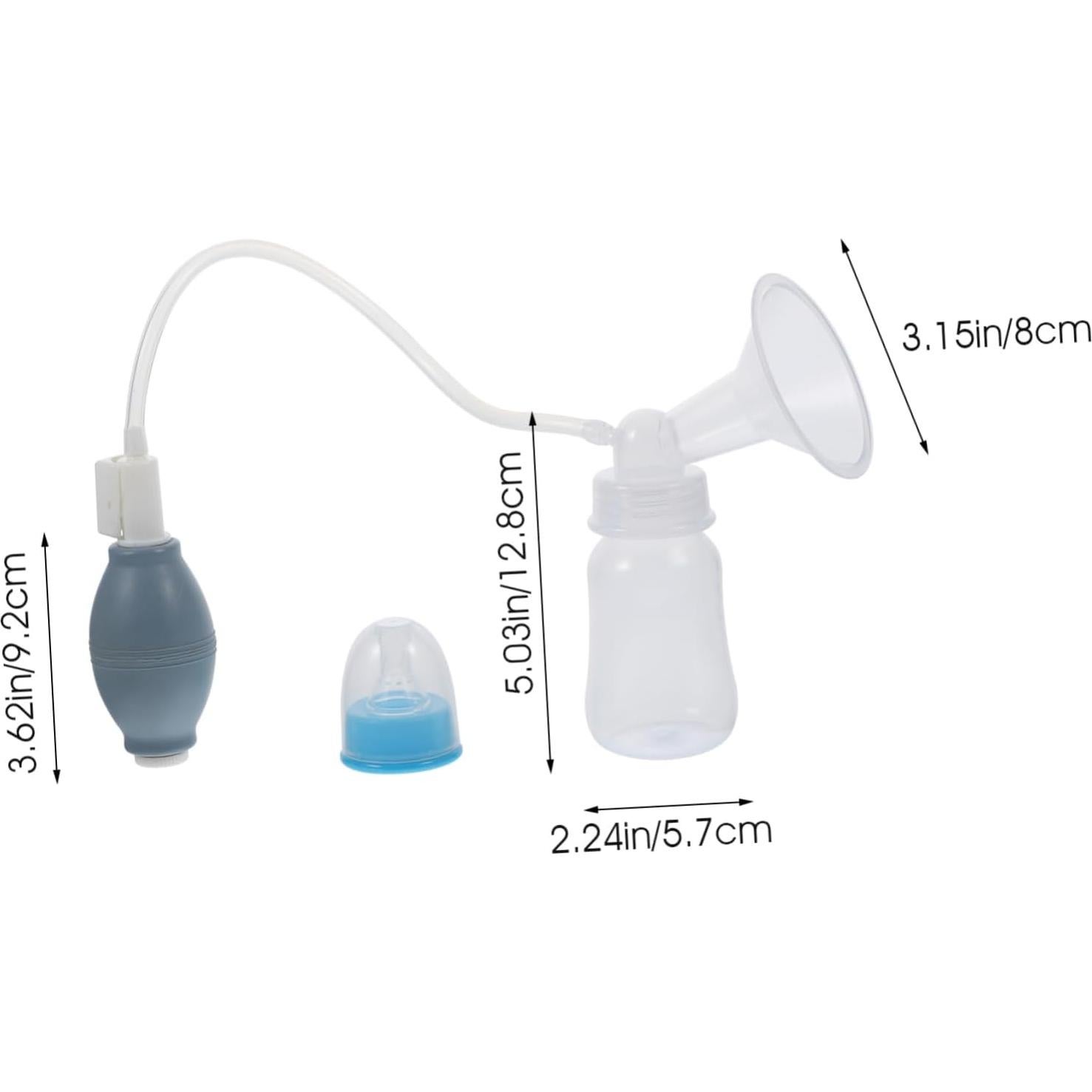 Bomba de Pecho Manual Totority - Contenedor de Leche Ergonómico