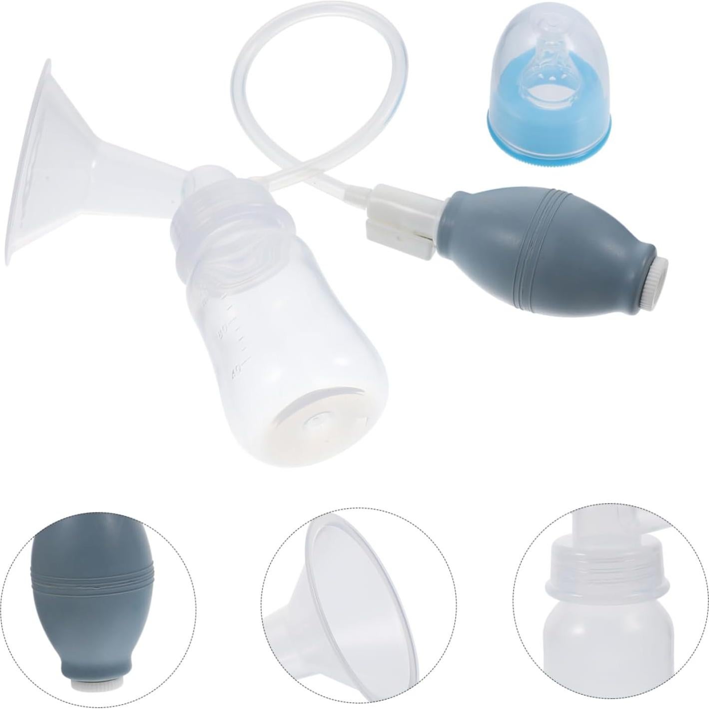 Bomba de Pecho Manual Totority - Contenedor de Leche Ergonómico