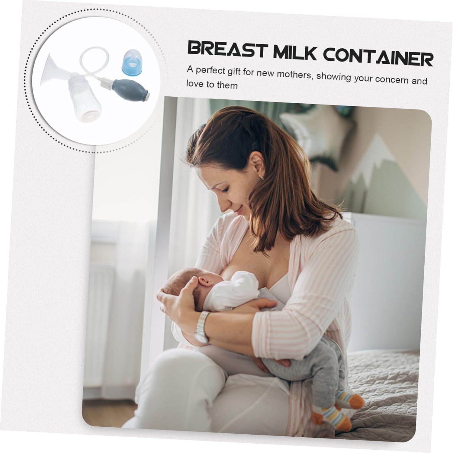 Bomba de Pecho Manual Totority - Contenedor de Leche Ergonómico