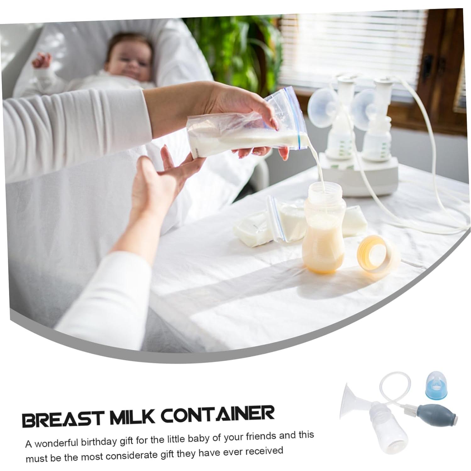 Bomba de Pecho Manual Totority - Contenedor de Leche Ergonómico