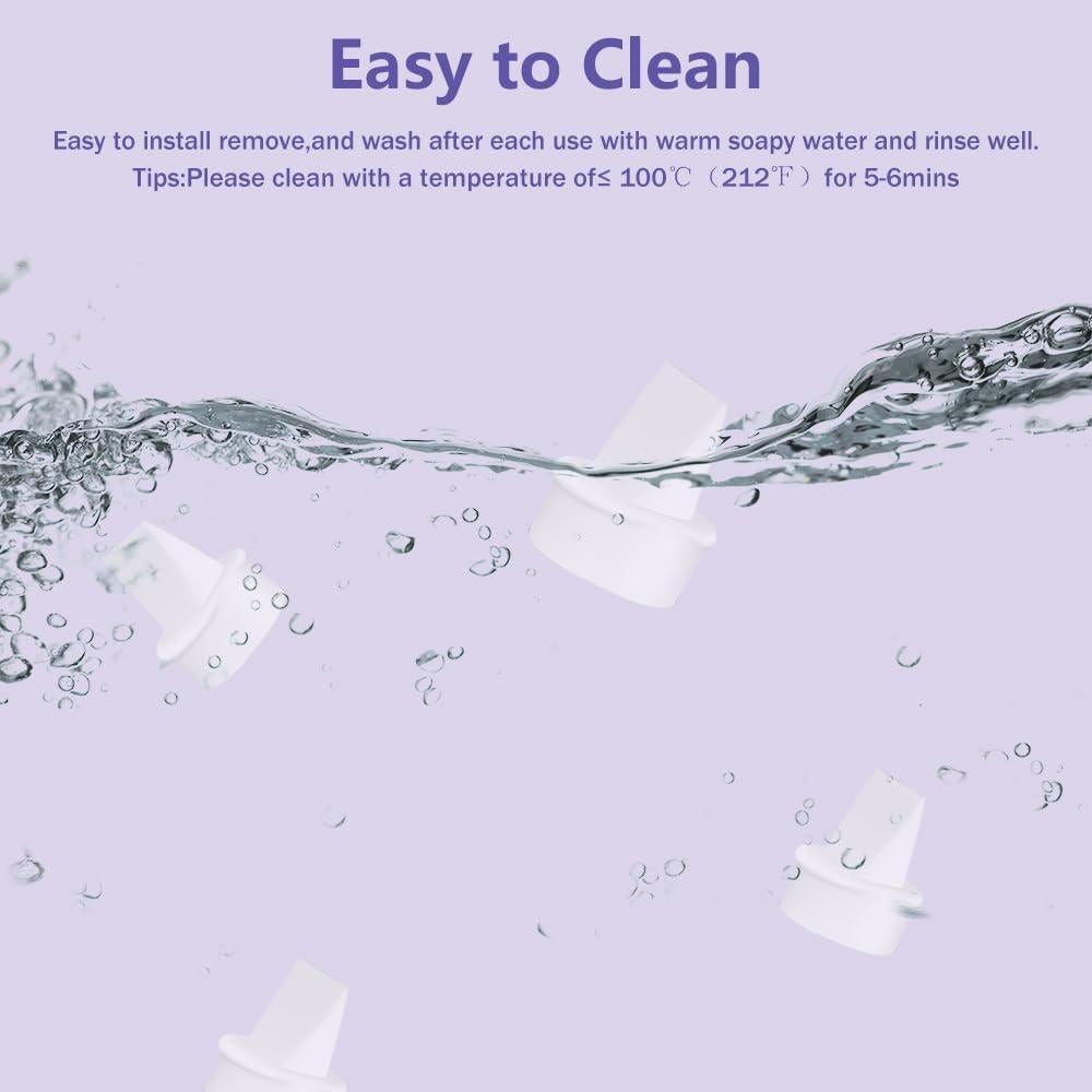 6 Válvulas de Pico de Pato IVARONAL para Bombas Lansinoh