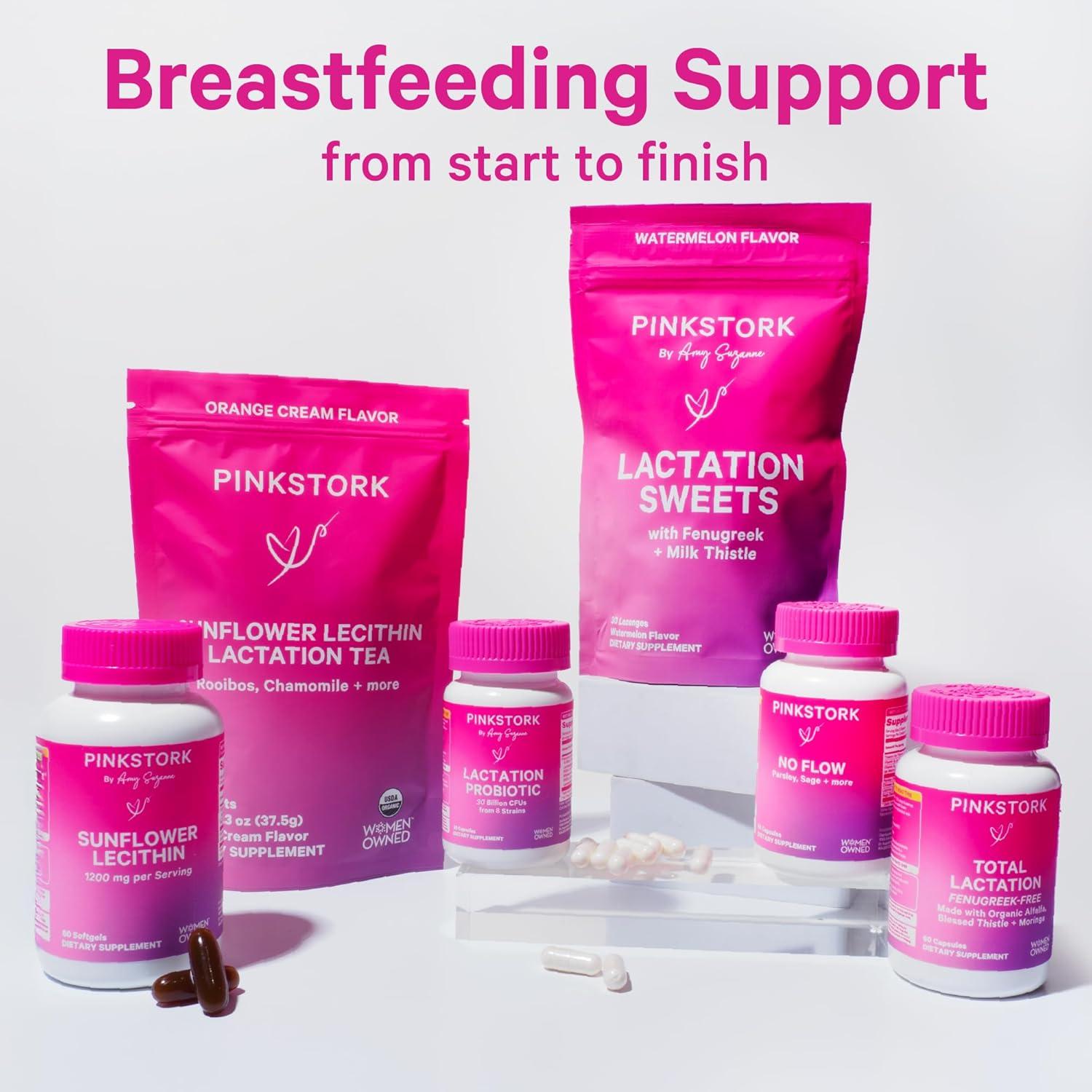 Gomitas de Lactancia Pink Stork - Apoyo Producción Leche Materna