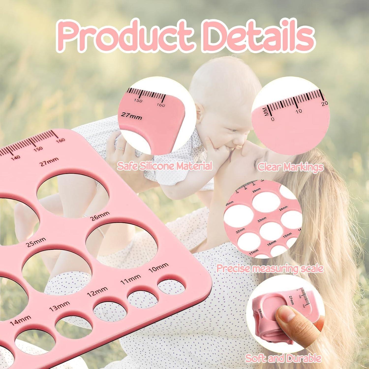 Regla de Tamaño de Pezón Nursi Luna ANR-001 Silicona Suave