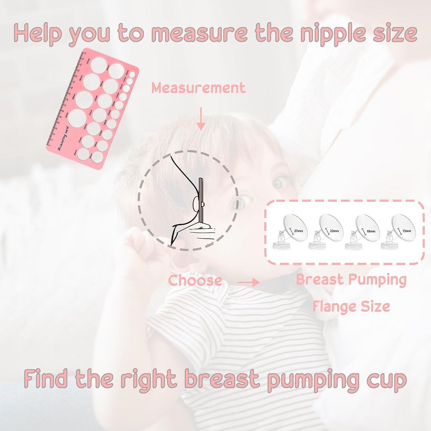 Regla de Tamaño de Pezón Nursi Luna ANR-001 Silicona Suave