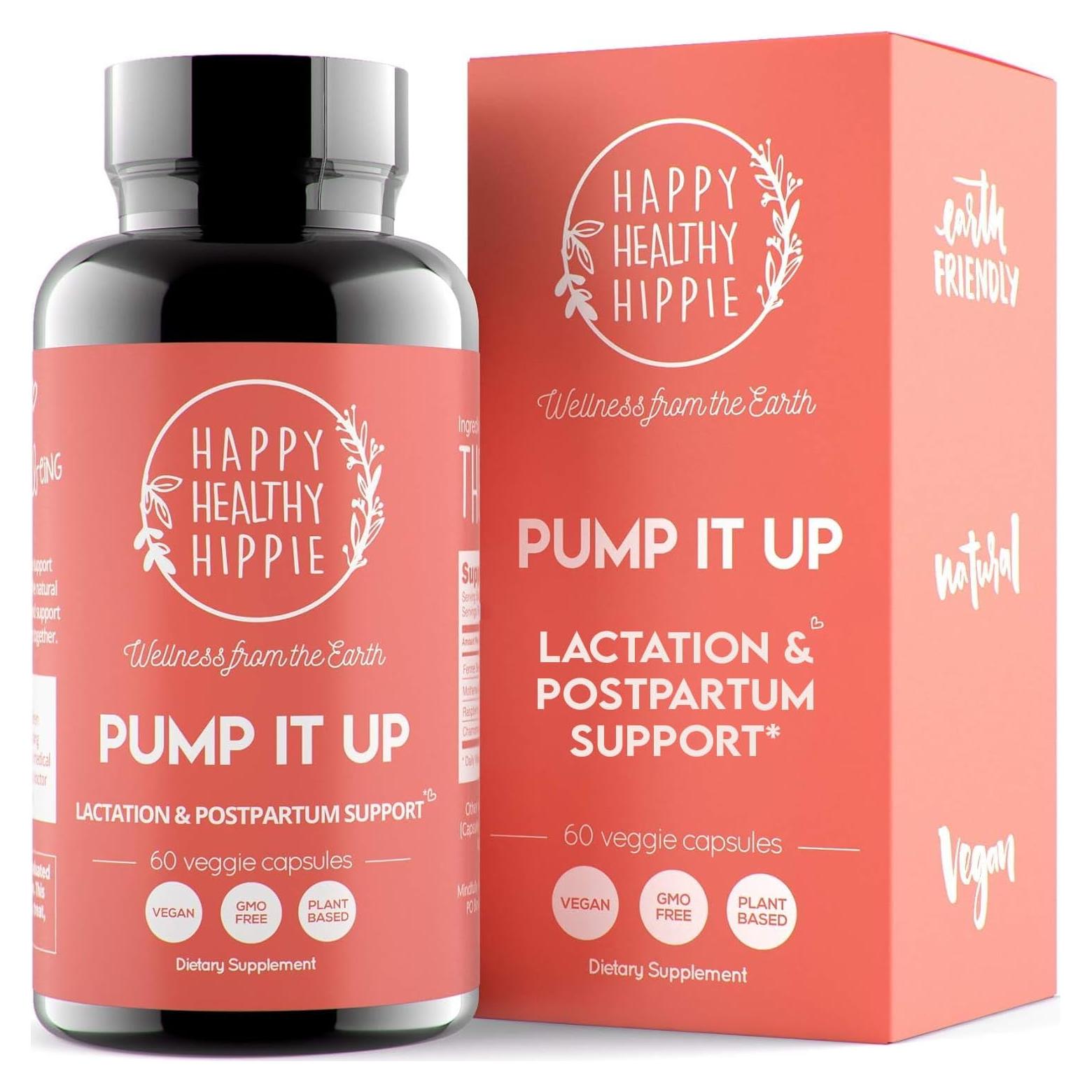 Suplemento de Lactancia Happy Healthy Hippie 60 Cápsulas