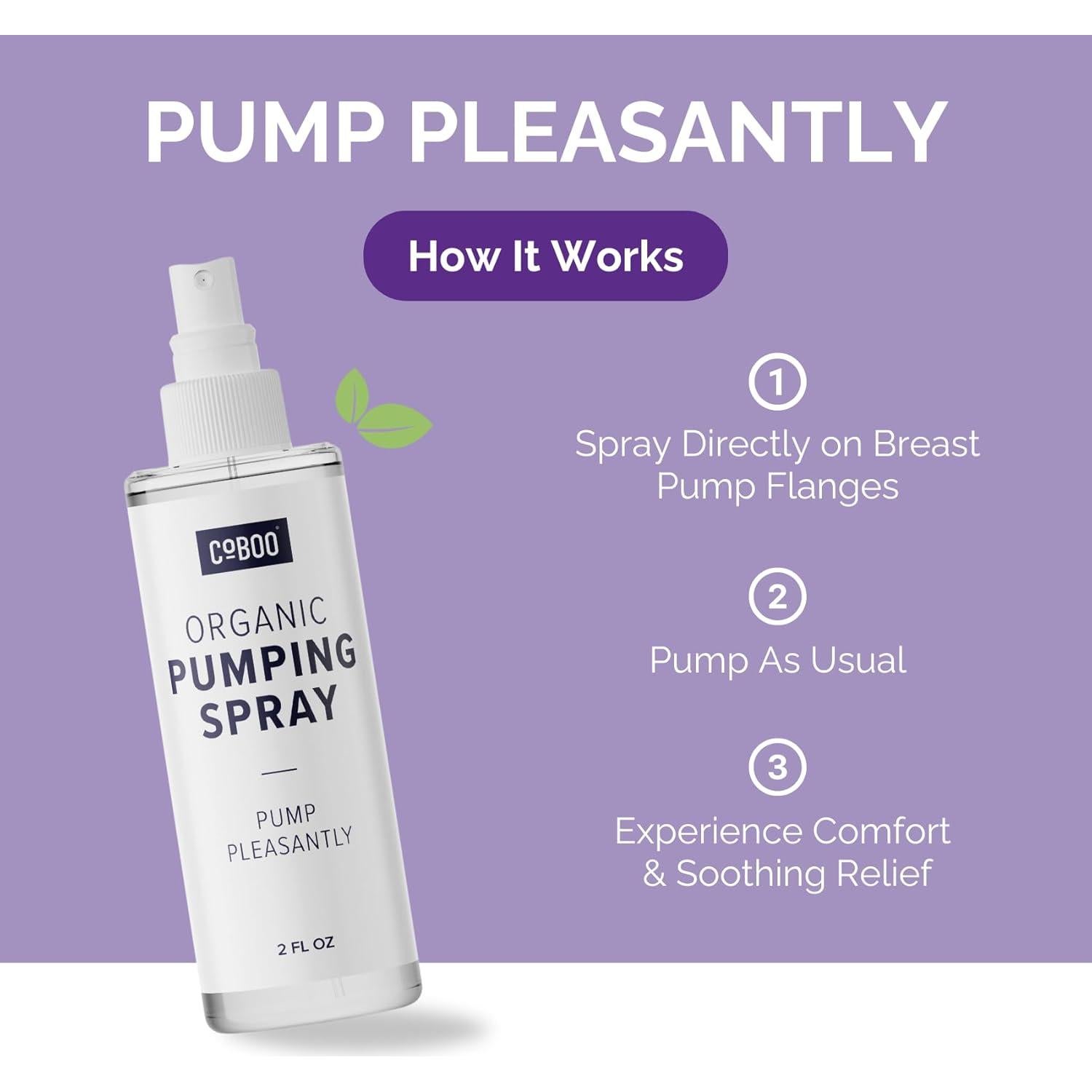 Spray de Bombeo Orgánico CoBoo 59 ml - Lubricante Vegano