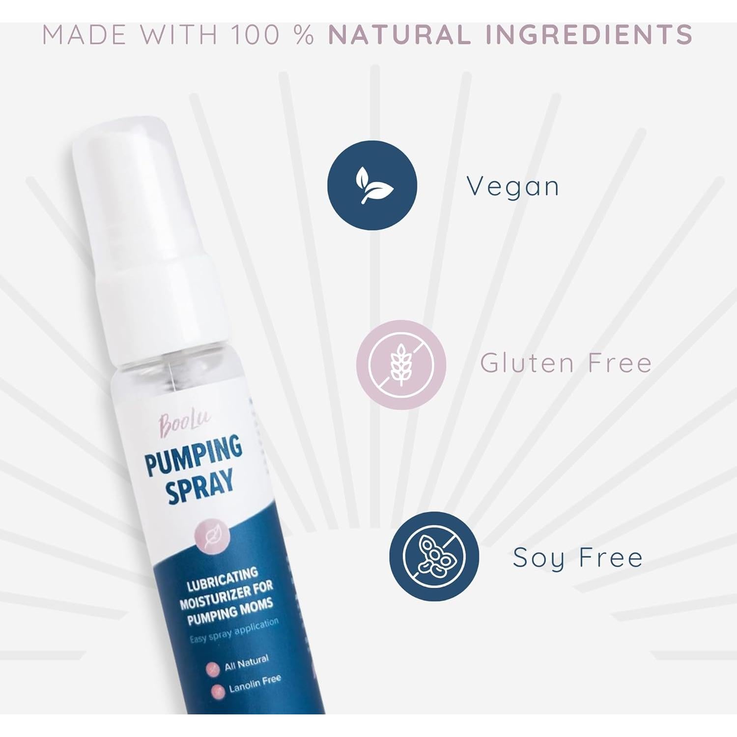 Spray Lubricante para Extractor de Leche BooLu 29.57 ml