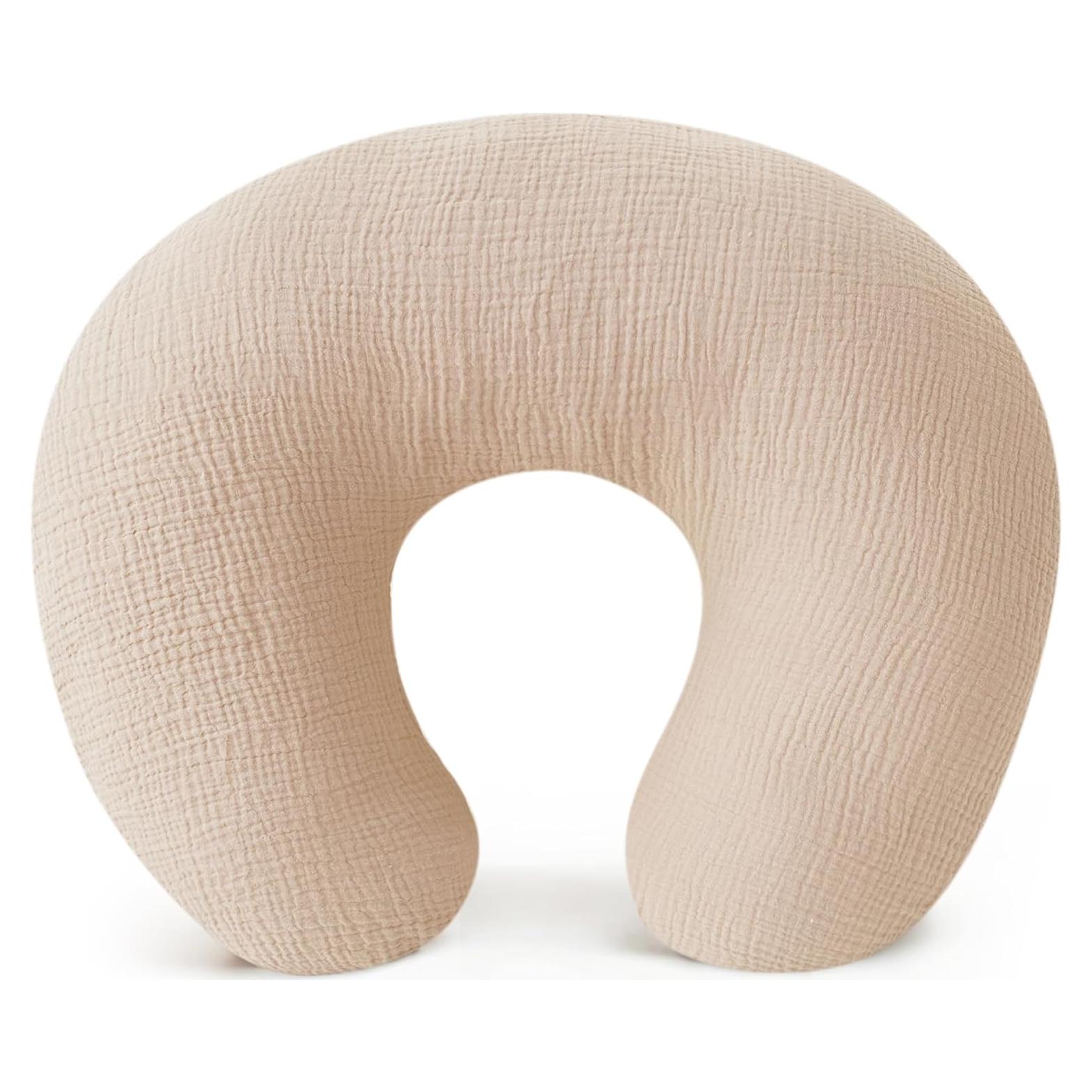 Fundas de Almohada de Lactancia Konssy 100% Algodón Muselina